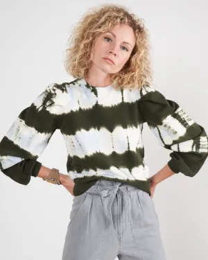 graham pullover - military tie dye mtd