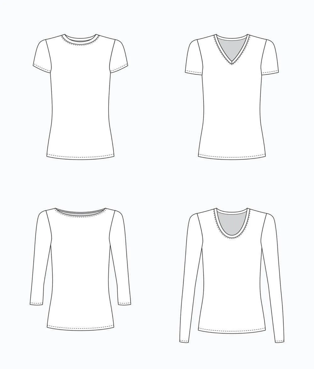 Grainline Studio - Lark Tee