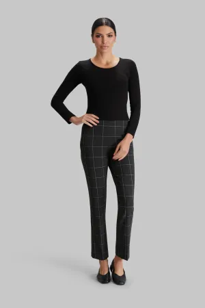 Graphite Windowpane Annie Pant - FINAL SALE