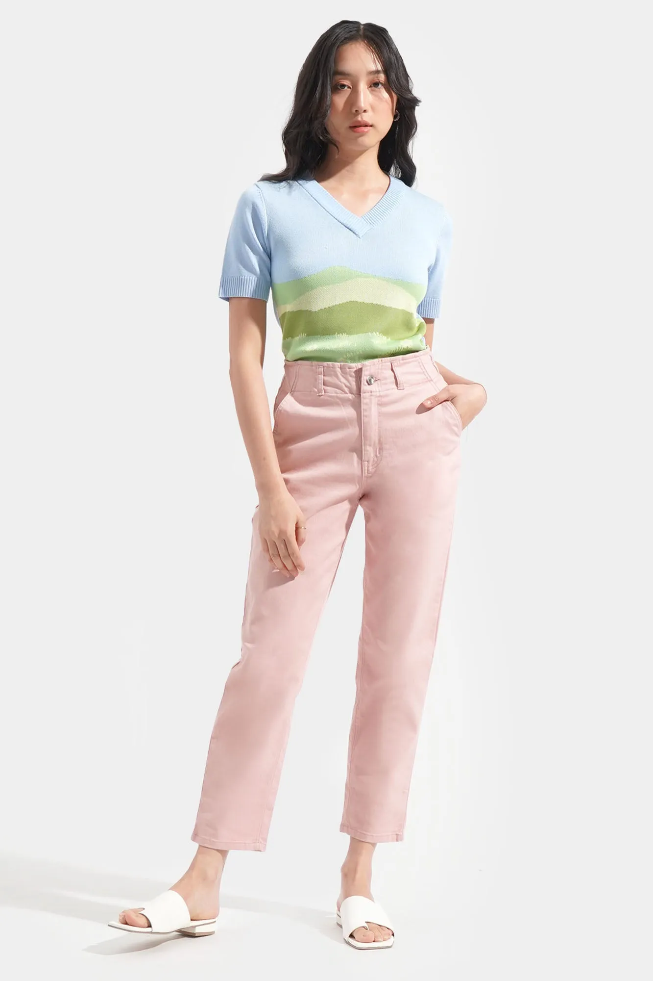 Great Escapes Flat Knit Graphic Tee