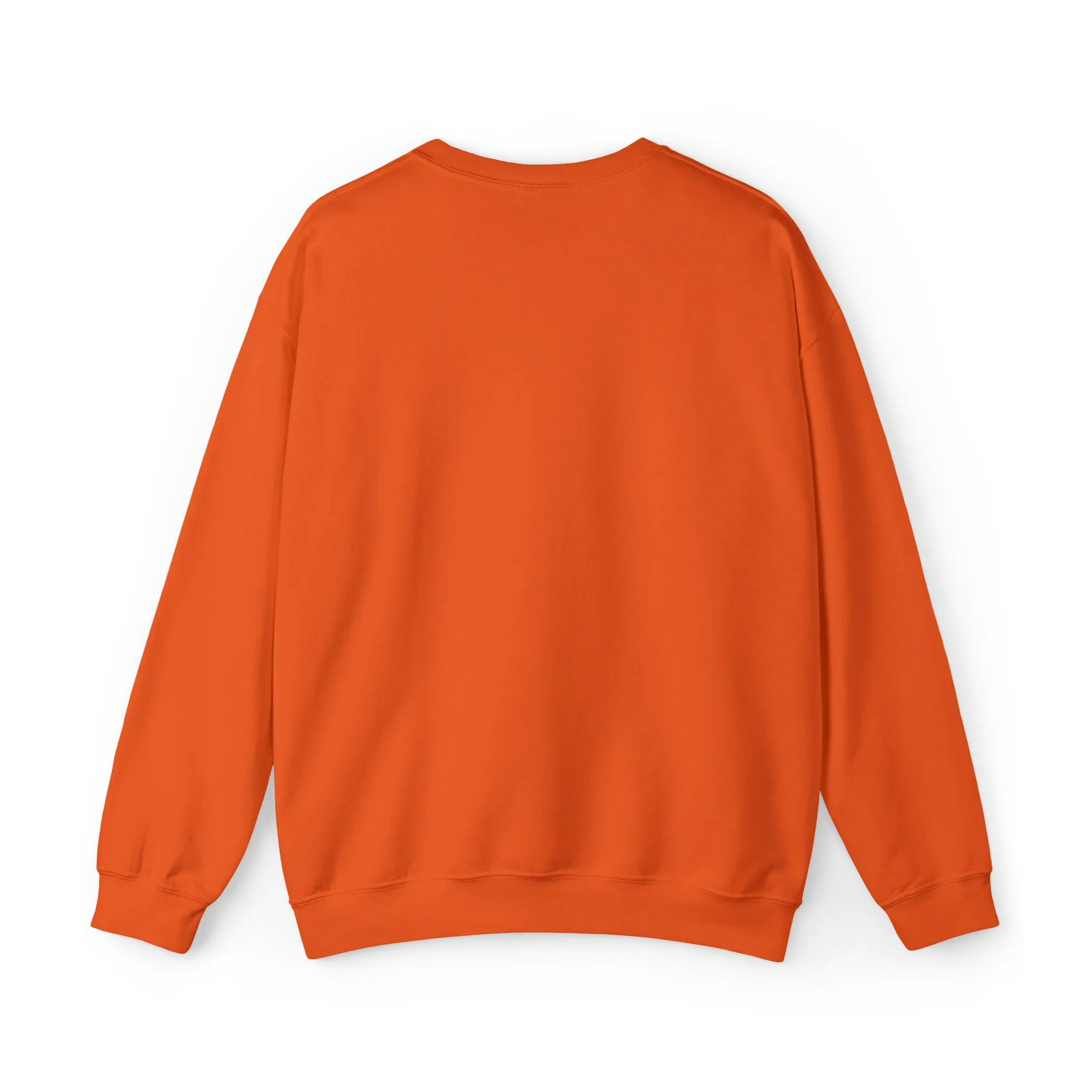 Halloween Heart Pumpkin Sweatshirt, Haunted Ghost Pullover, Creepy Halloween Crewneck Sweatshirt, Unisex Heavy Blend Sweatshirt