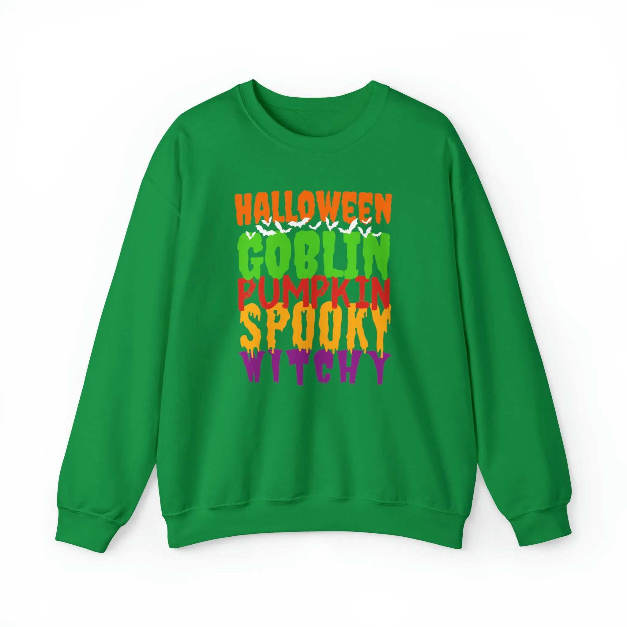 Halloween Spooky Goblin Sweatshirt, Scary Pumpkin Sweatshirt , Funny Halloween Sweatshirt, Women's Funny Season Shirt