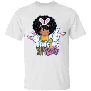 Hanging With My Peeps Youth 5.3 oz 100% Cotton T-Shirt