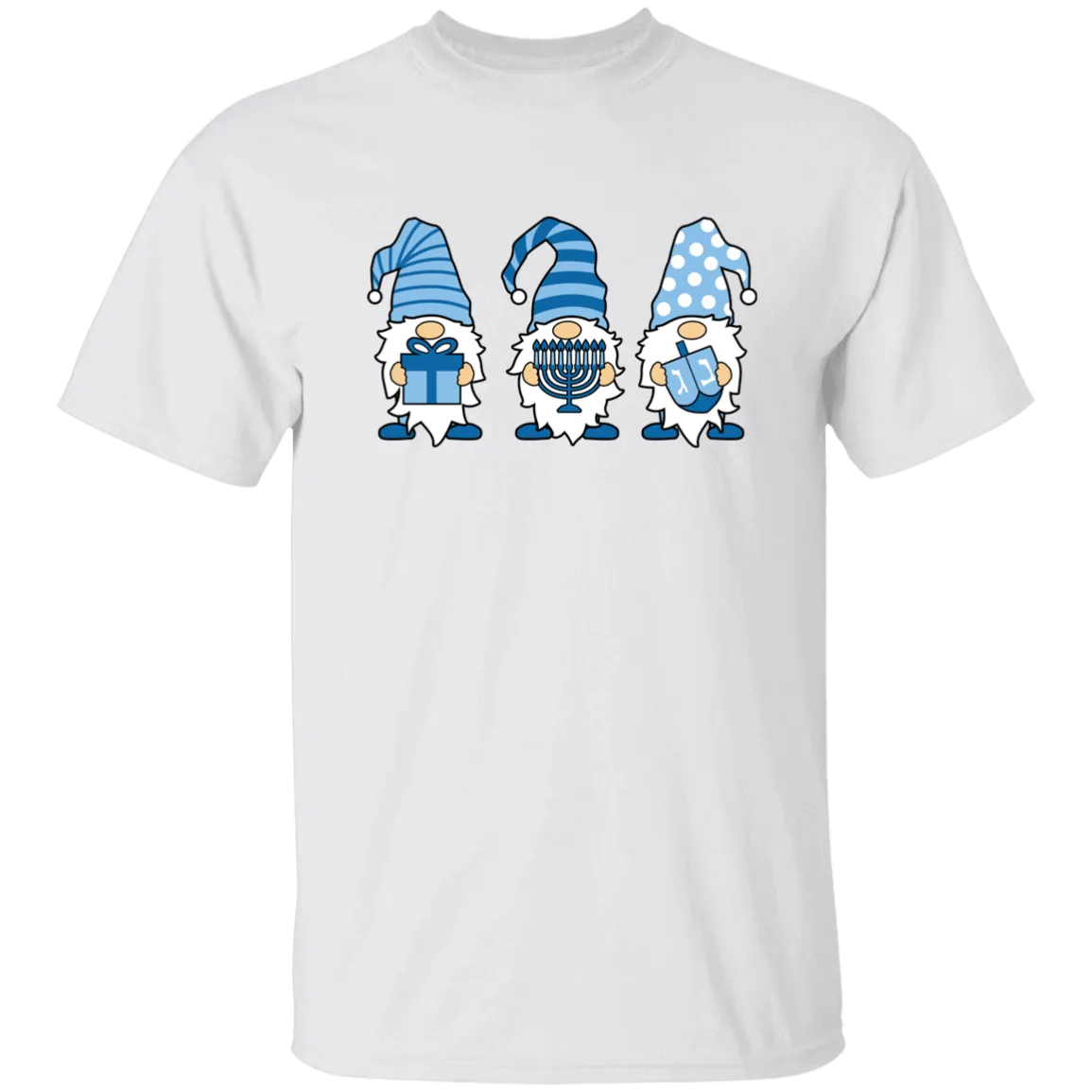 Hannukah Gnomes 5.3 oz. T-Shirt