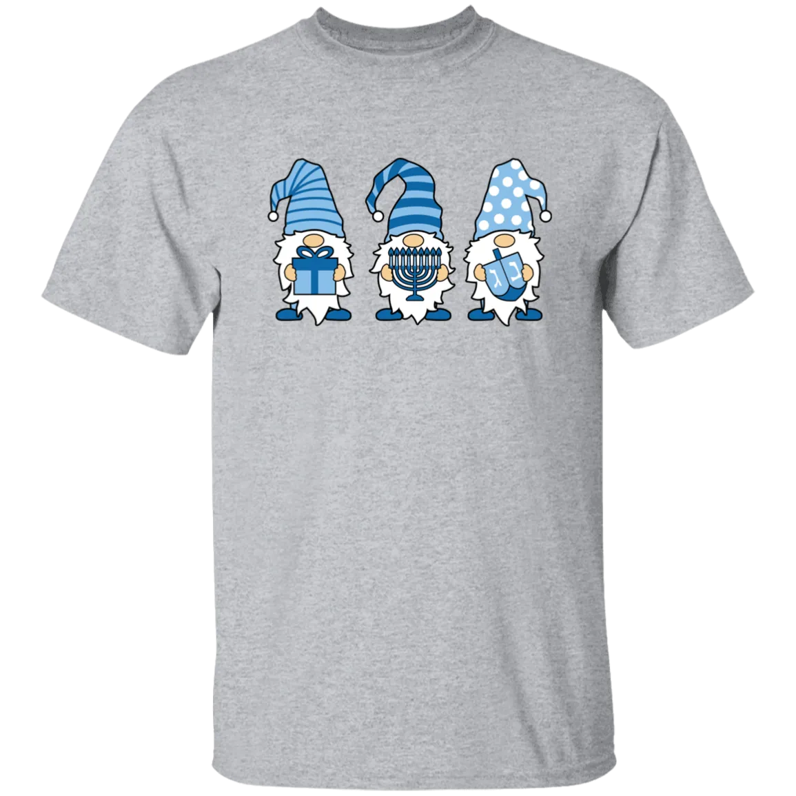 Hannukah Gnomes 5.3 oz. T-Shirt