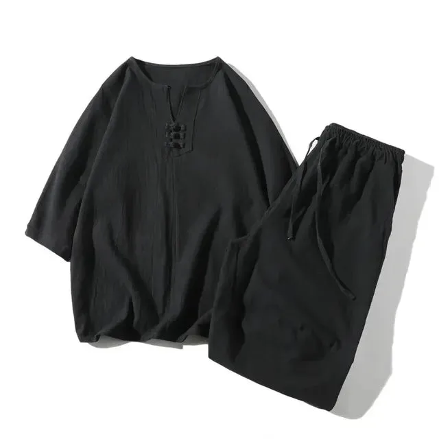 Herren Leinen Tang Anzug: Stil & Komfort
