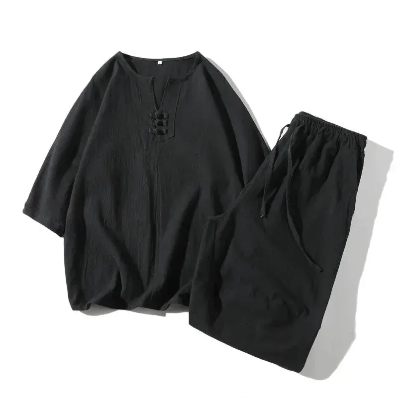 Herren Leinen Tang Anzug: Stil & Komfort