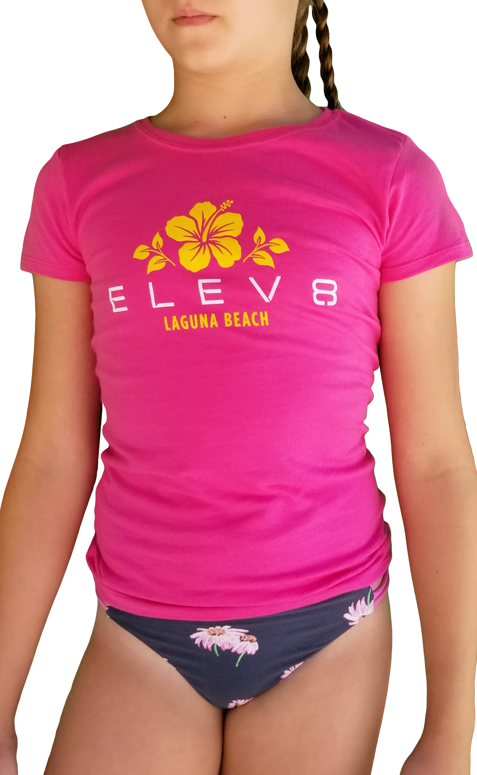 Hibiscus Tee - Lil Kid's
