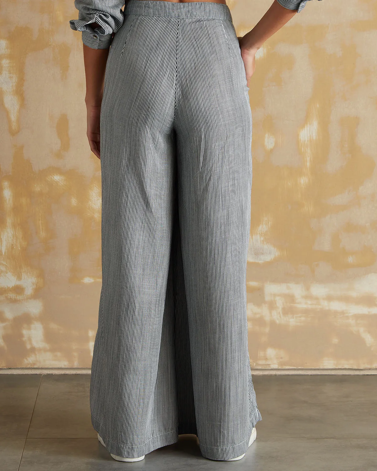 High Tide Pleated Wide-Legged Pants