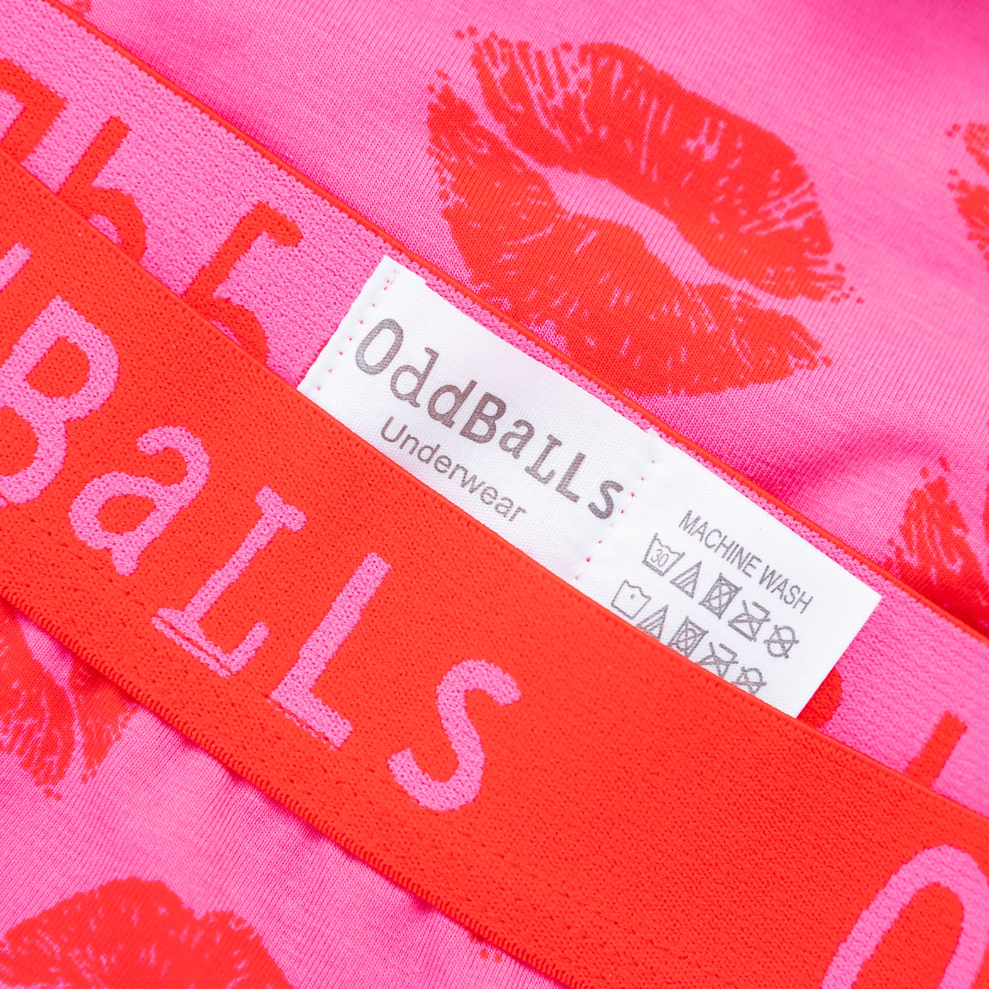 Hot Lips - Mens Boxer Shorts