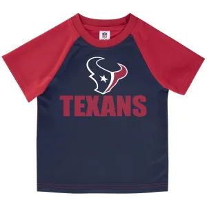 Houston Texans Boys Short Sleeve Tee Shirt