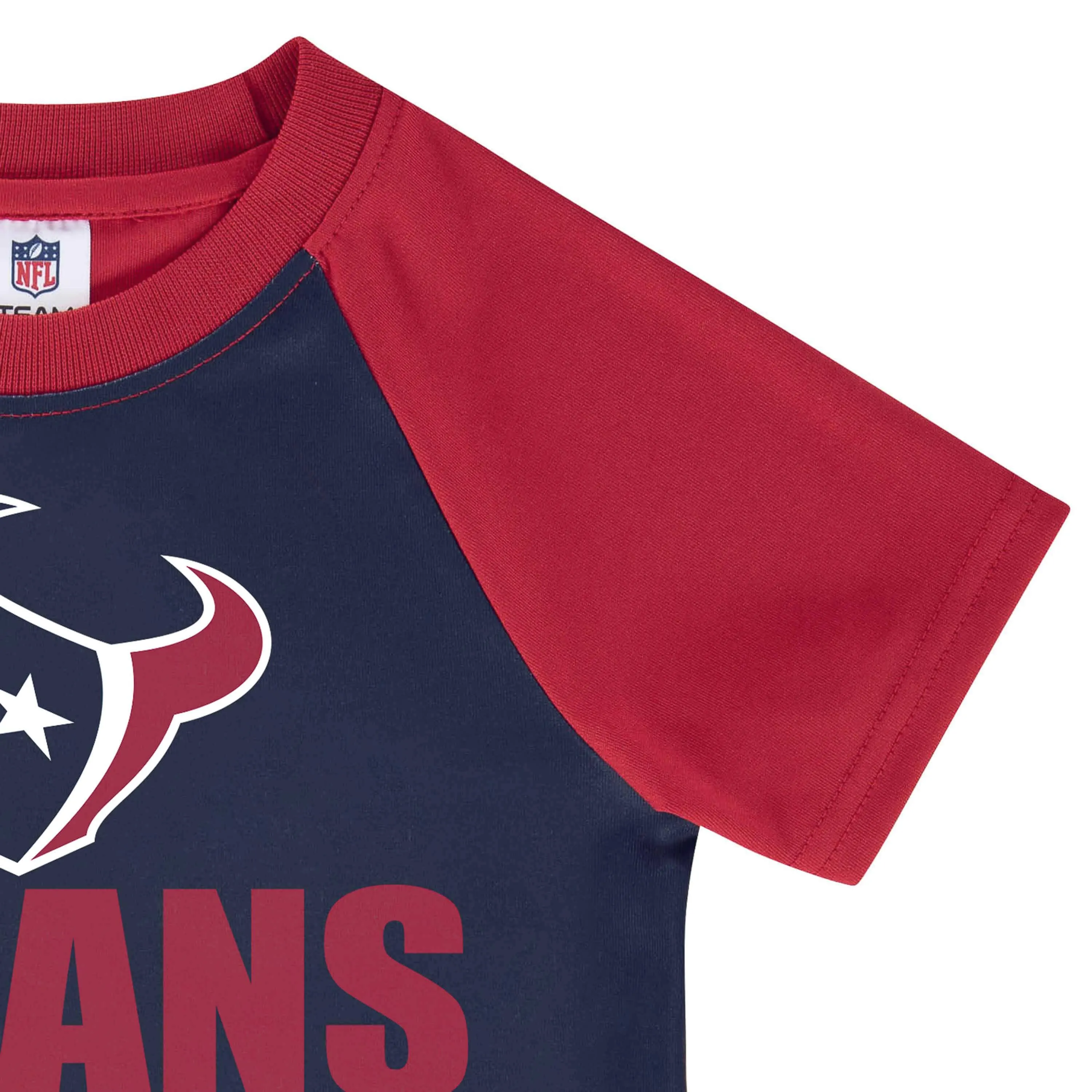 Houston Texans Boys Short Sleeve Tee Shirt