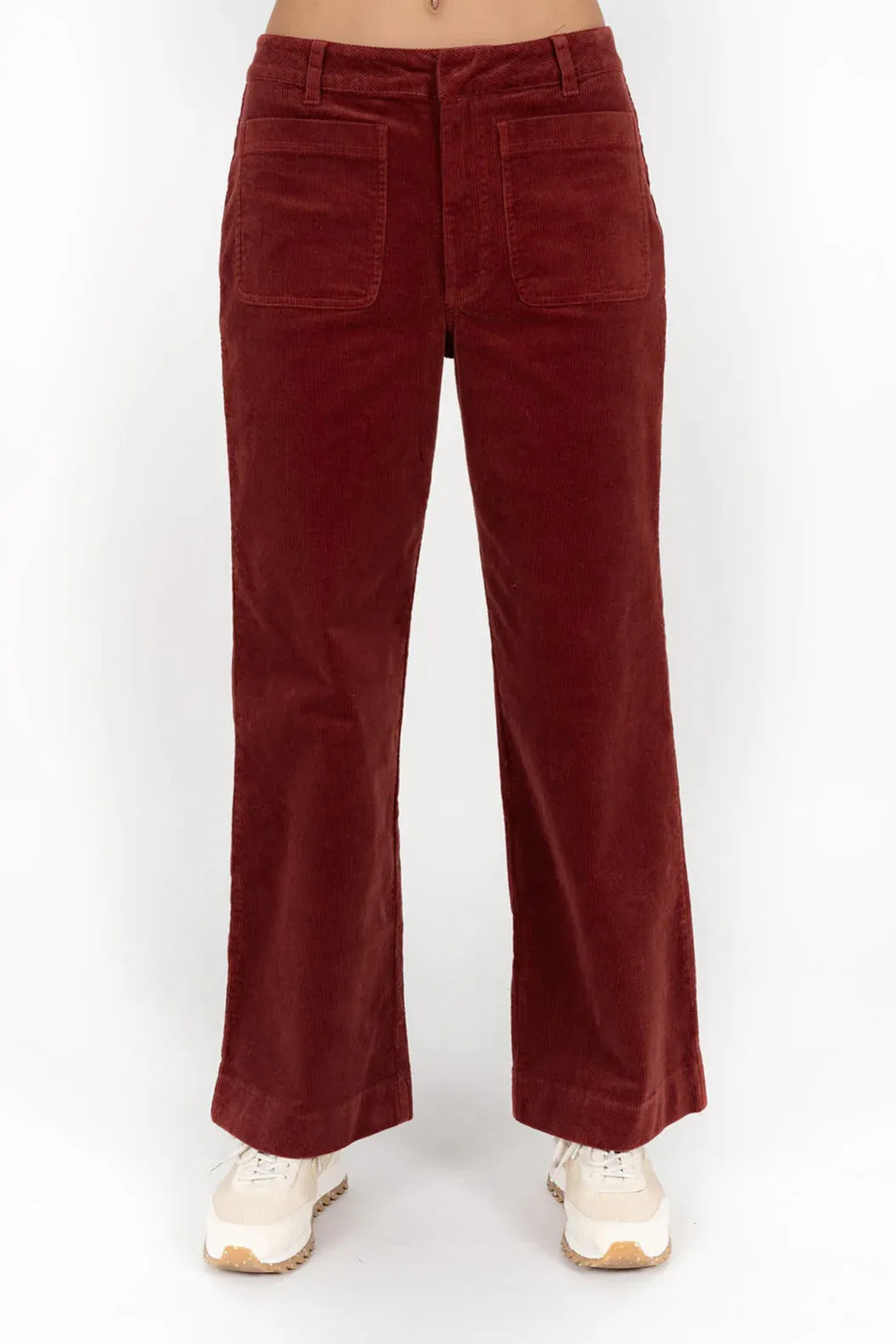 HUMIDITY SUKI CORD PANT RUST