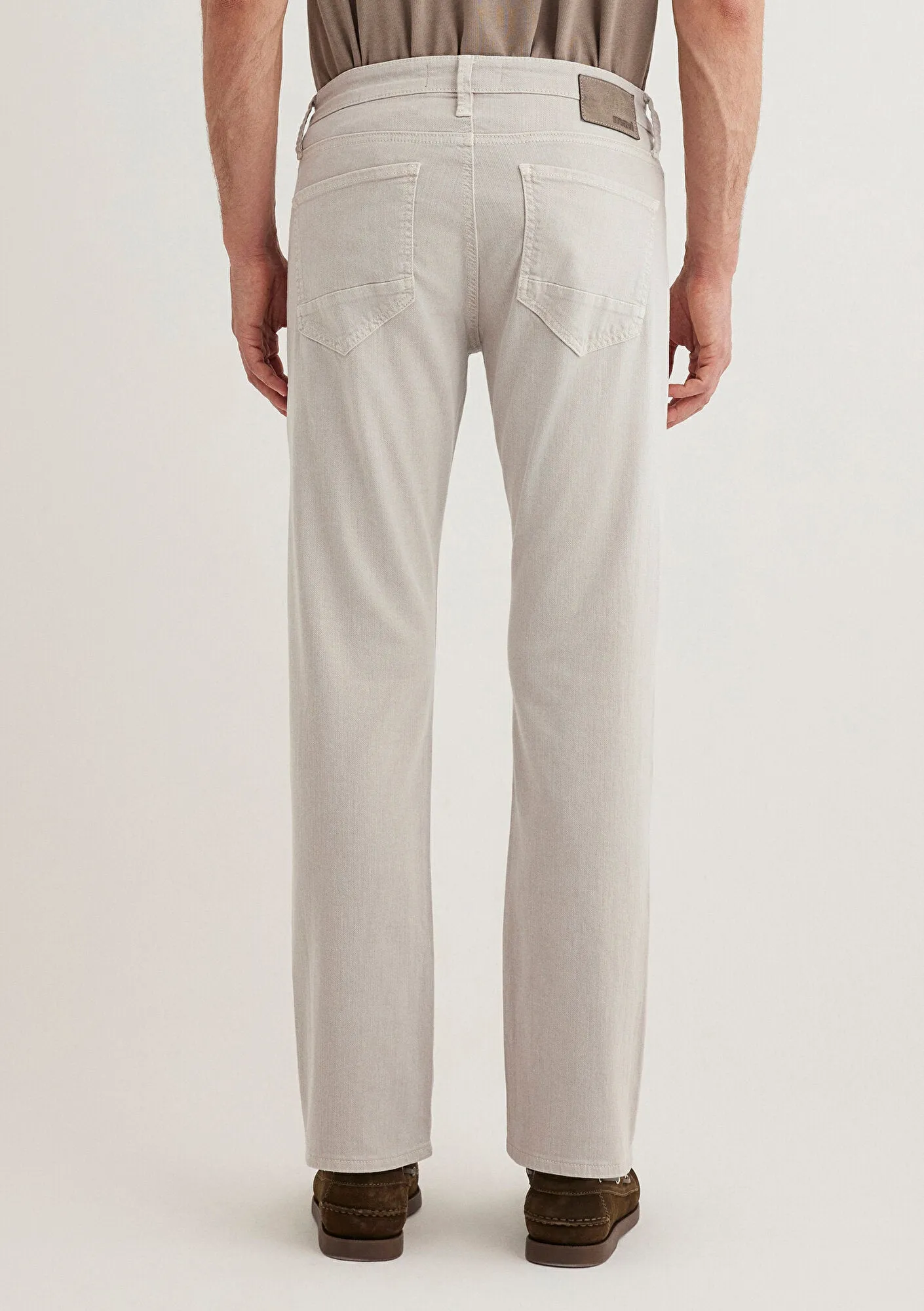 Hunter Beige Comfort Gabardine Pants
