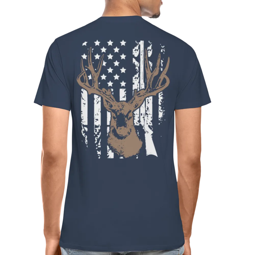 Hunting Flag Men’s Premium Organic T-Shirt (KS1022)
