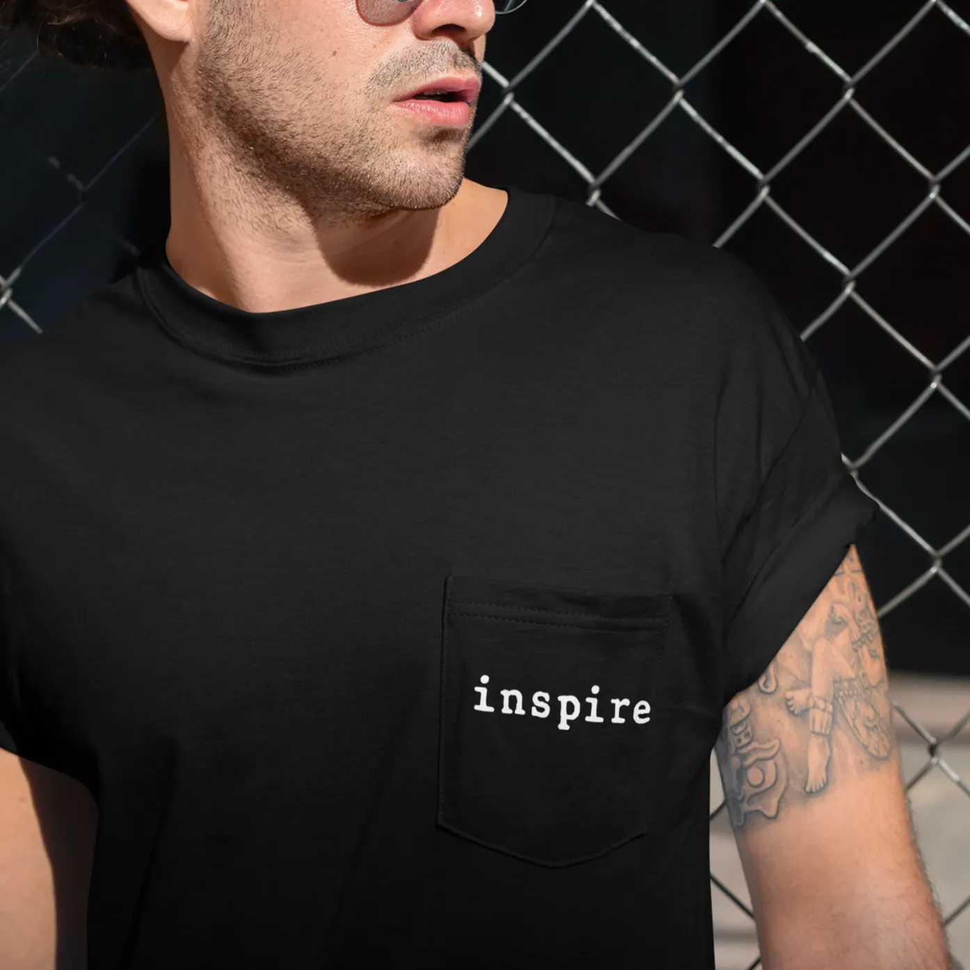 inspire Unisex Pocket T-Shirt