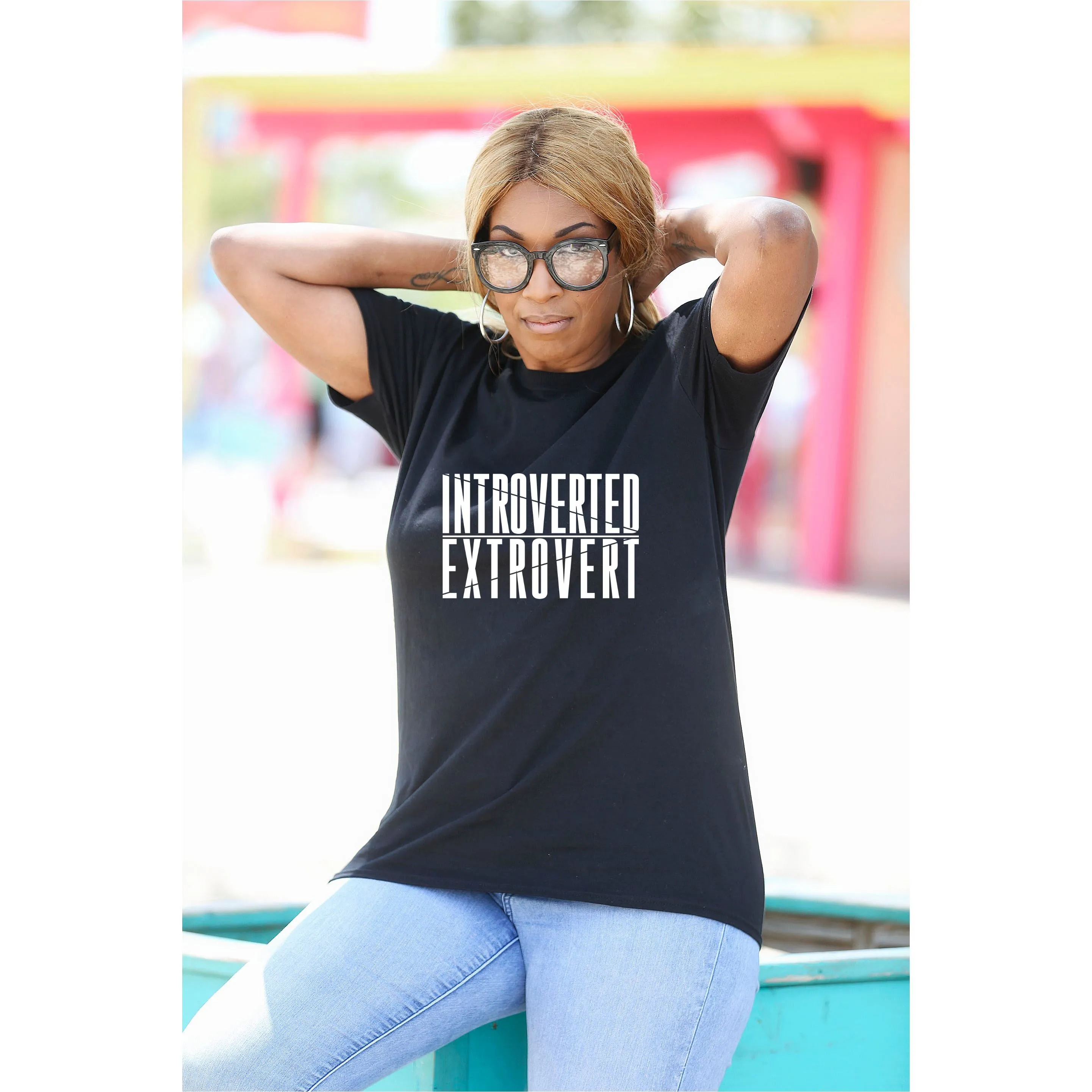 Introverted Extrovert Unisex T-Shirt