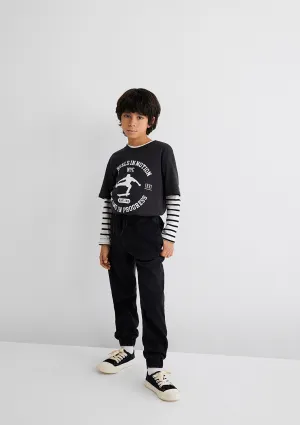 Jon Smoke Sporty Jean Pants