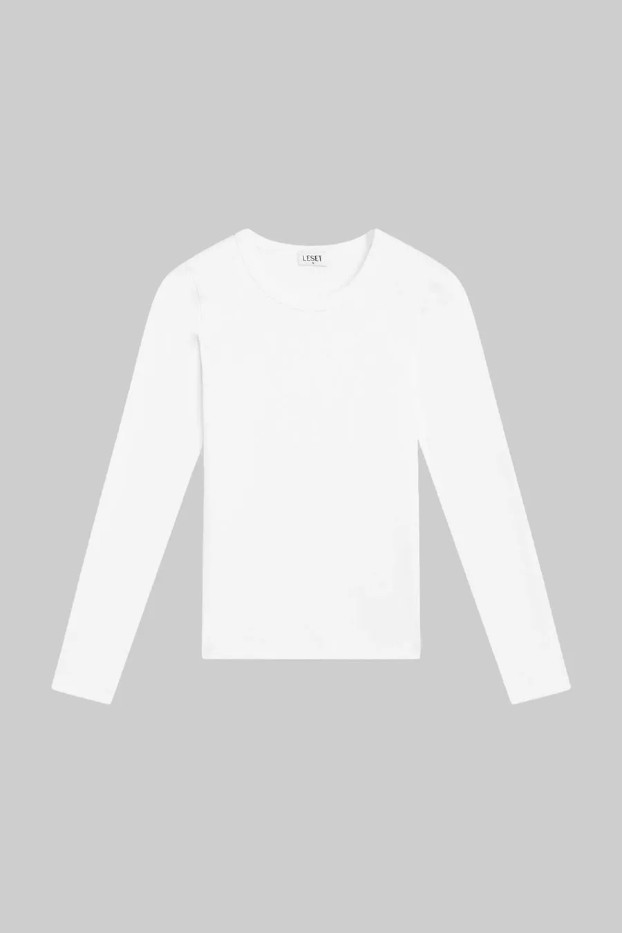 Kelly Slim Fit Long Sleeve - White