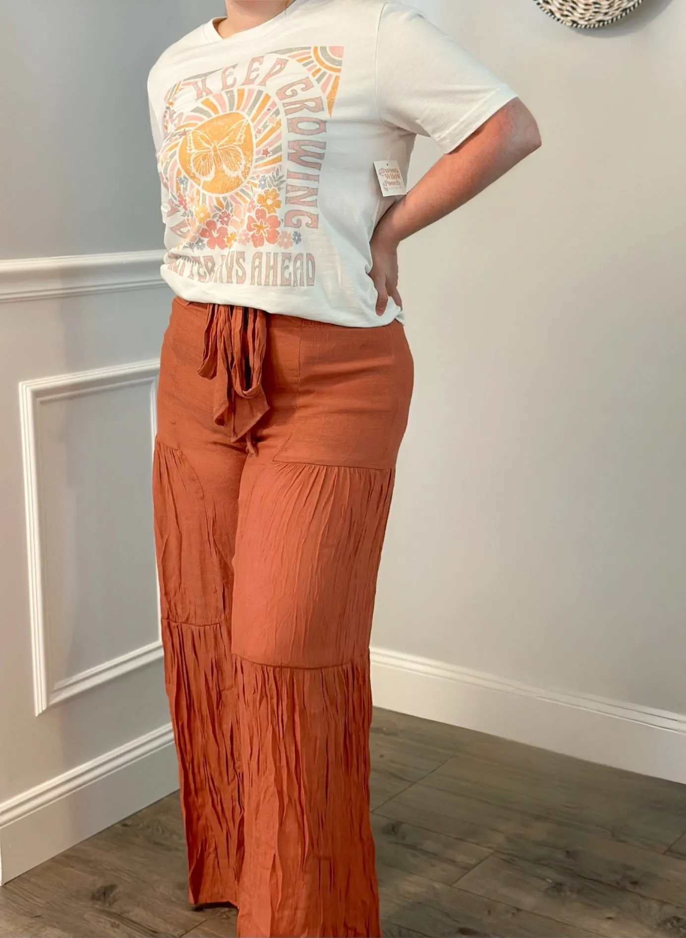 Kenzie Pants-Terracotta