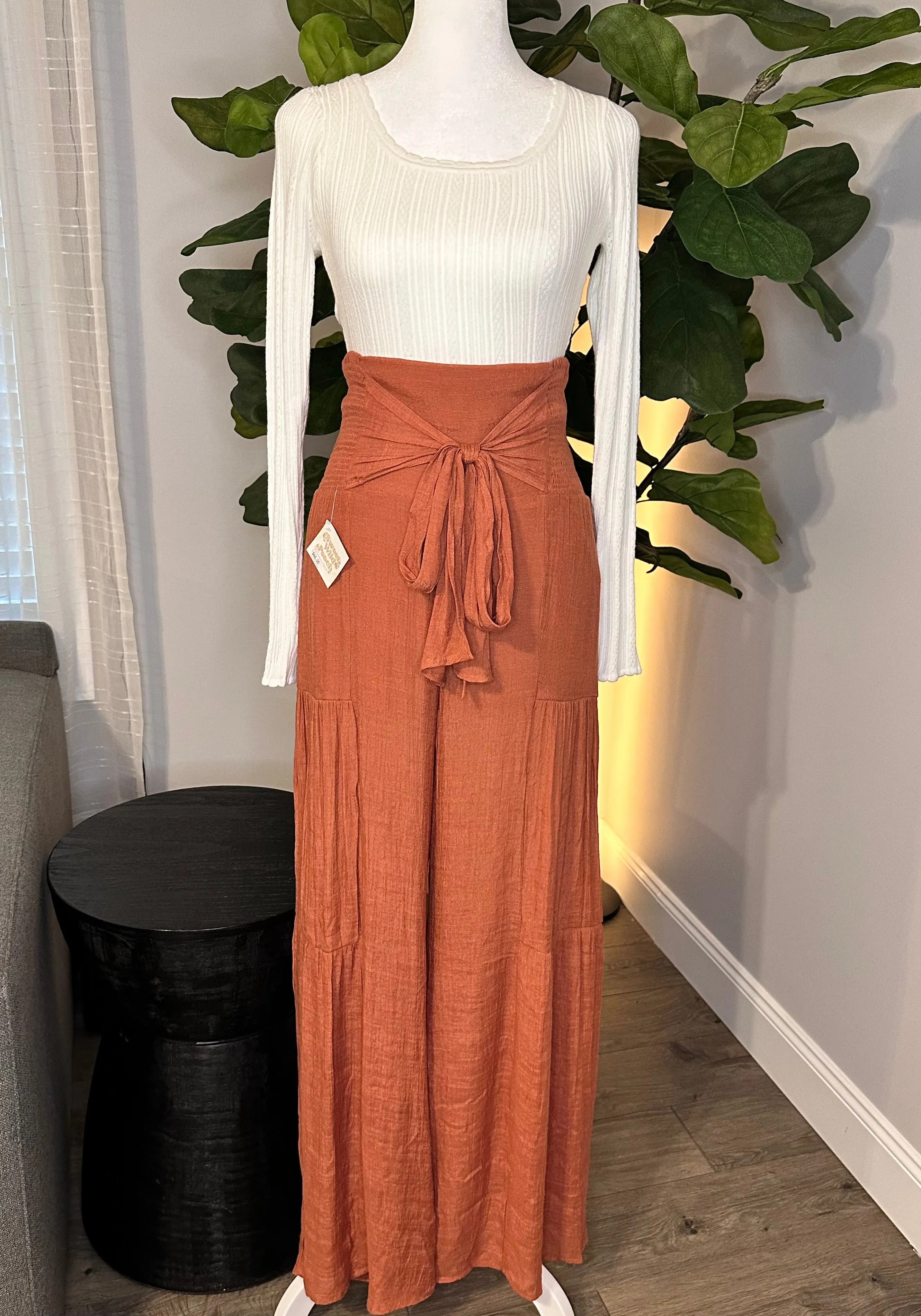 Kenzie Pants-Terracotta