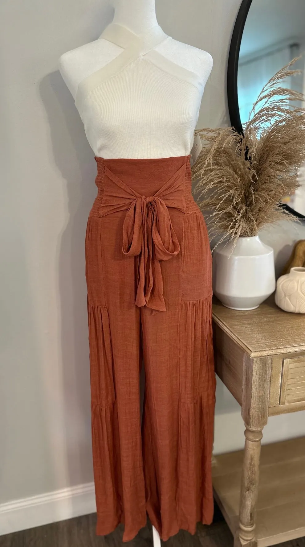 Kenzie Pants-Terracotta