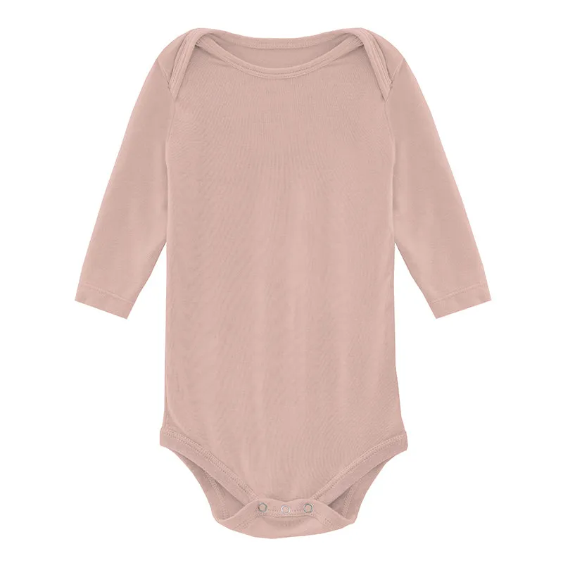 KicKee Pants L/S One Piece - Peach Blossom
