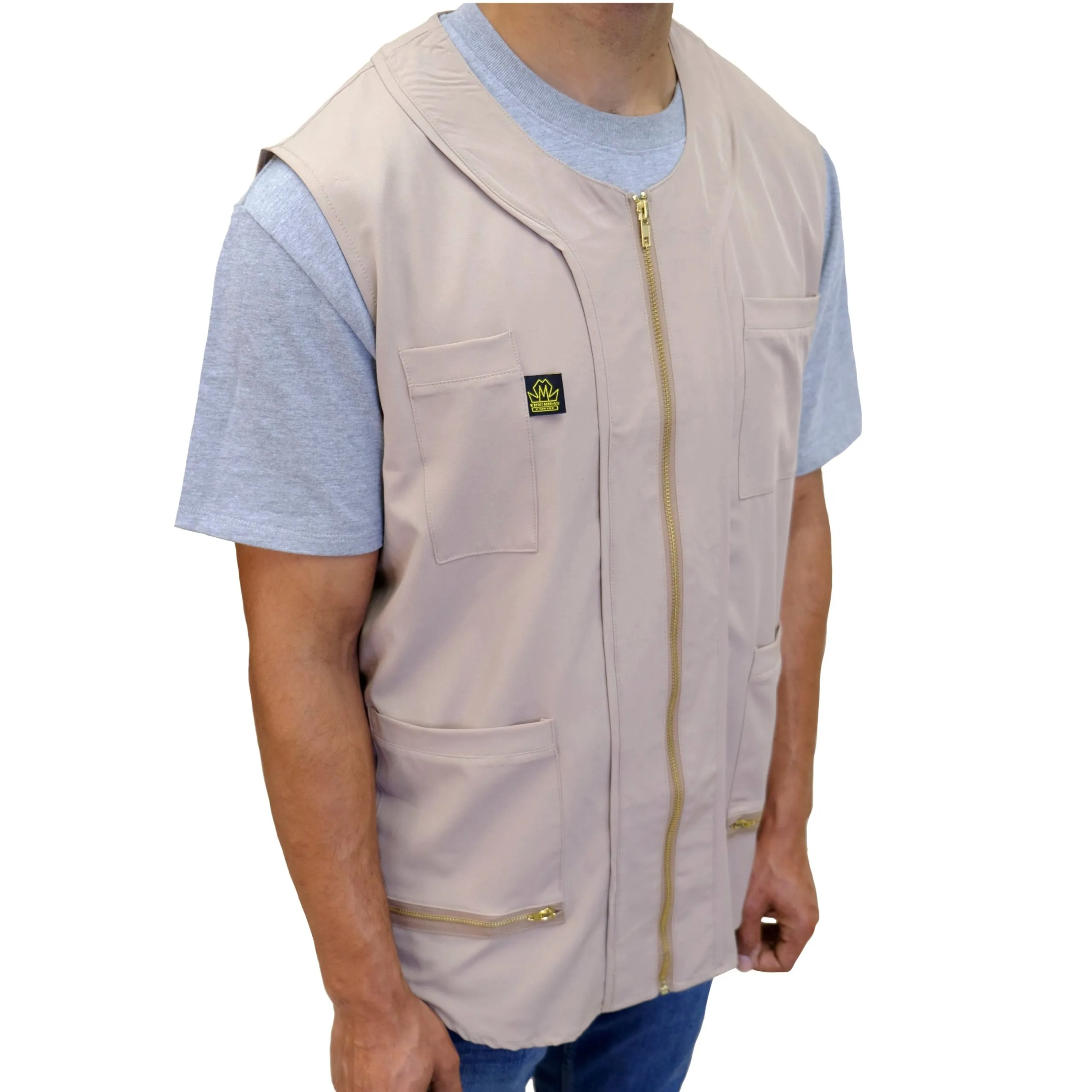 King Midas Barber Vest (Khaki)