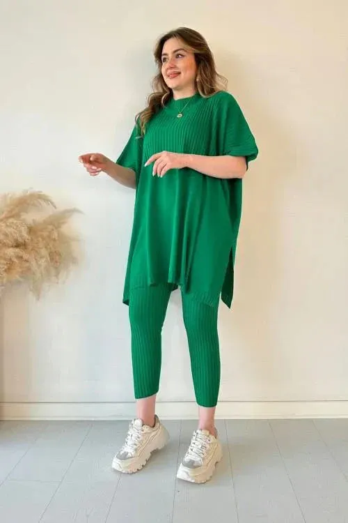 Knitted Zoey Loose-Fit T-Shirt