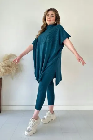 Knitted Zoey Loose-Fit T-Shirt