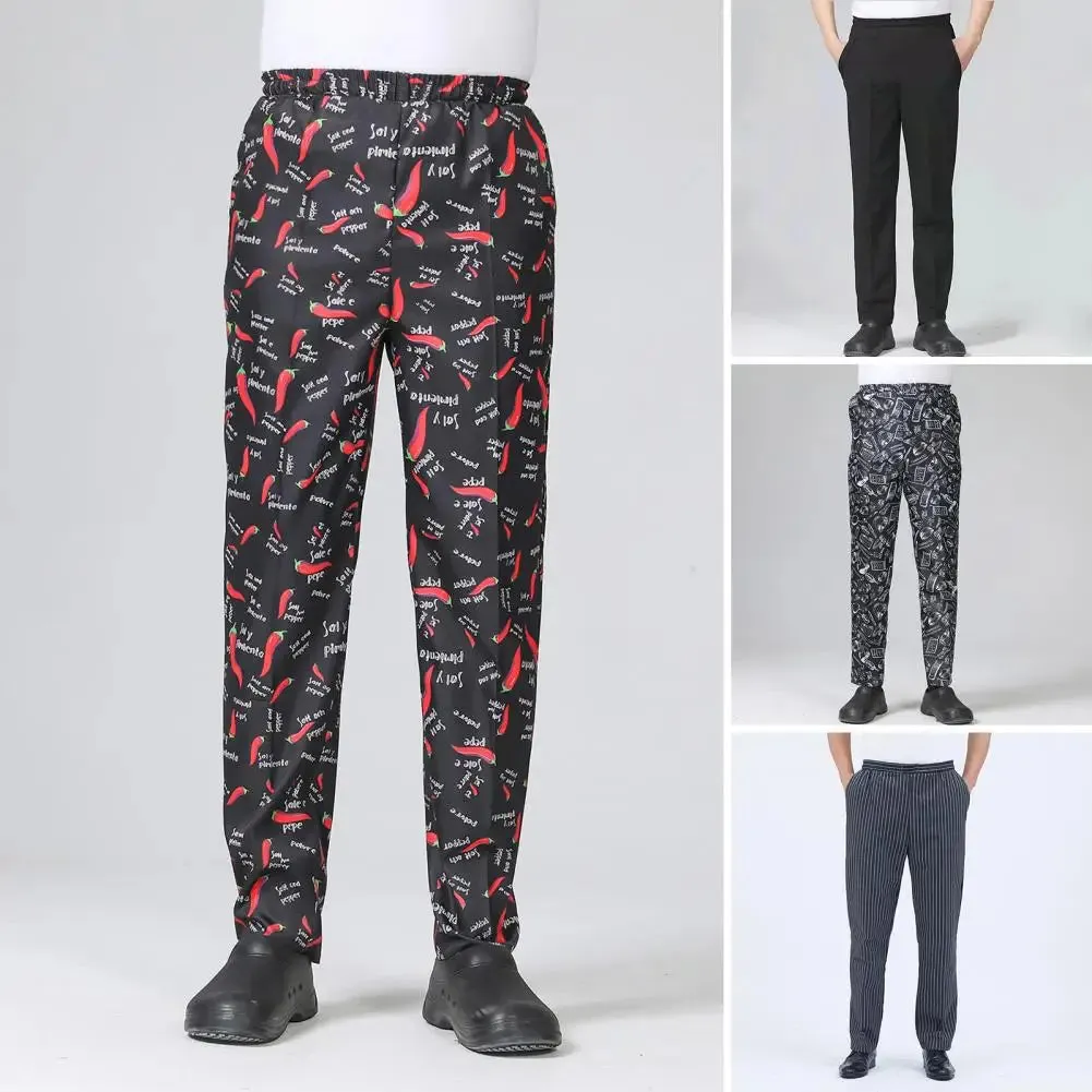 Kochhose Unisex Lockerer Elastischer Bund hosen
