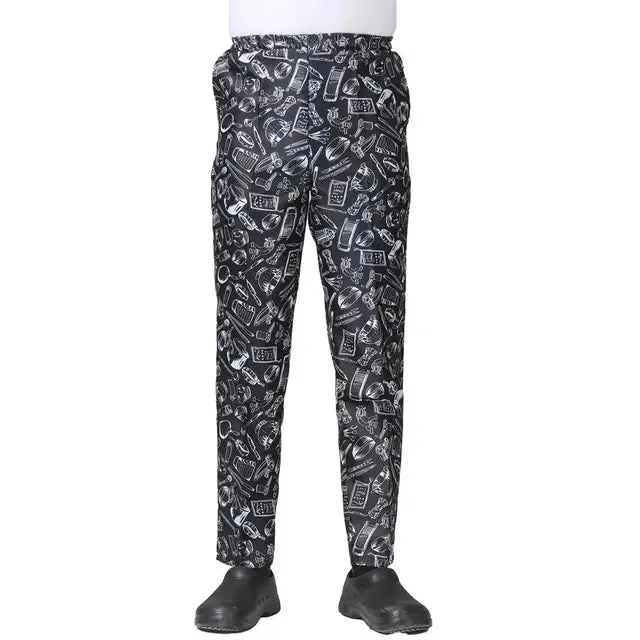 Kochhose Unisex Lockerer Elastischer Bund hosen