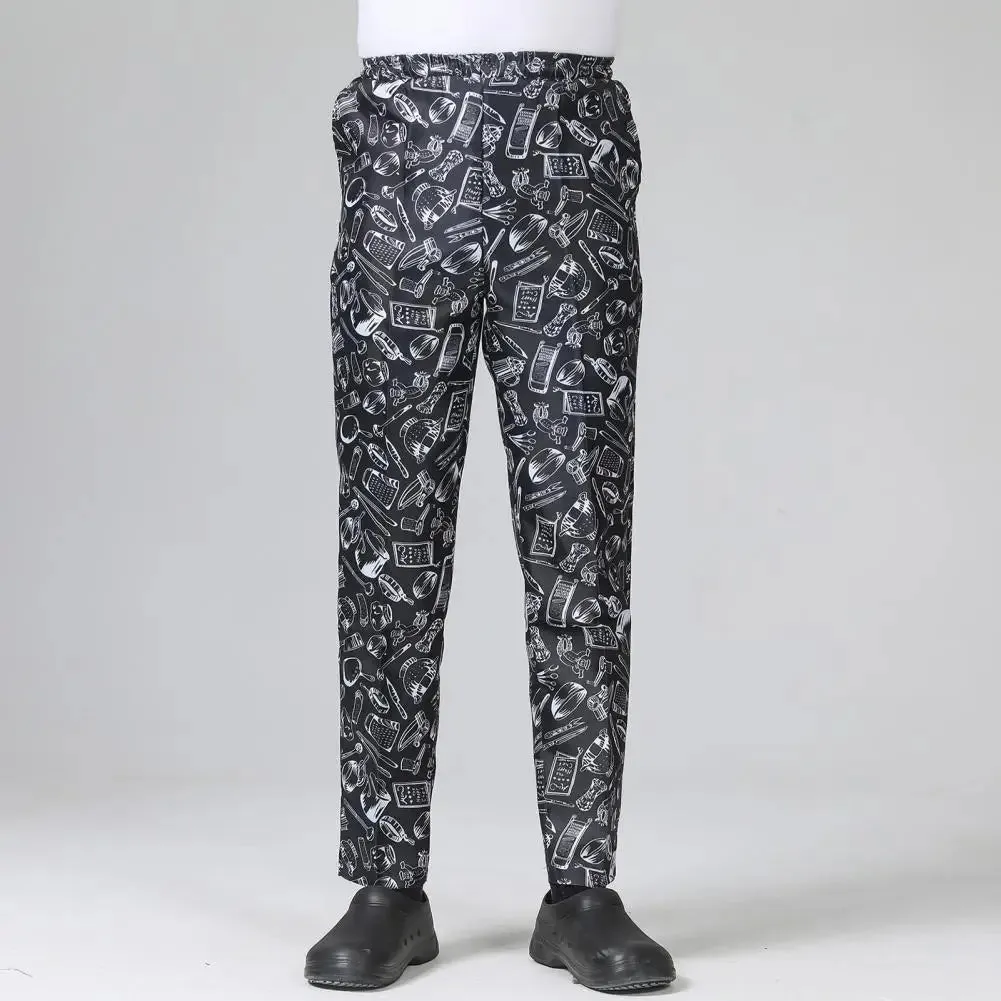 Kochhose Unisex Lockerer Elastischer Bund hosen