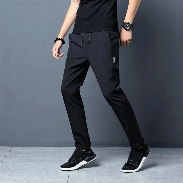 Koreanische Mode Herrenhose - Sommerliche Eleganz und Funktionalität