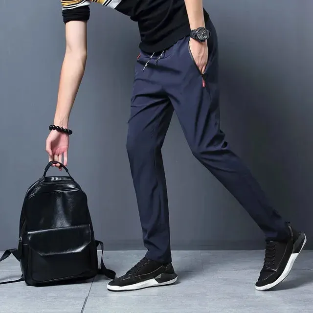 Koreanische Mode Herrenhose - Sommerliche Eleganz und Funktionalität