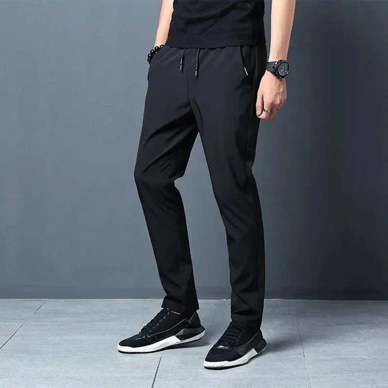 Koreanische Mode Herrenhose - Sommerliche Eleganz und Funktionalität