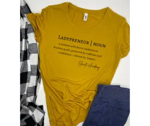 Ladypreneur definition t-shirt