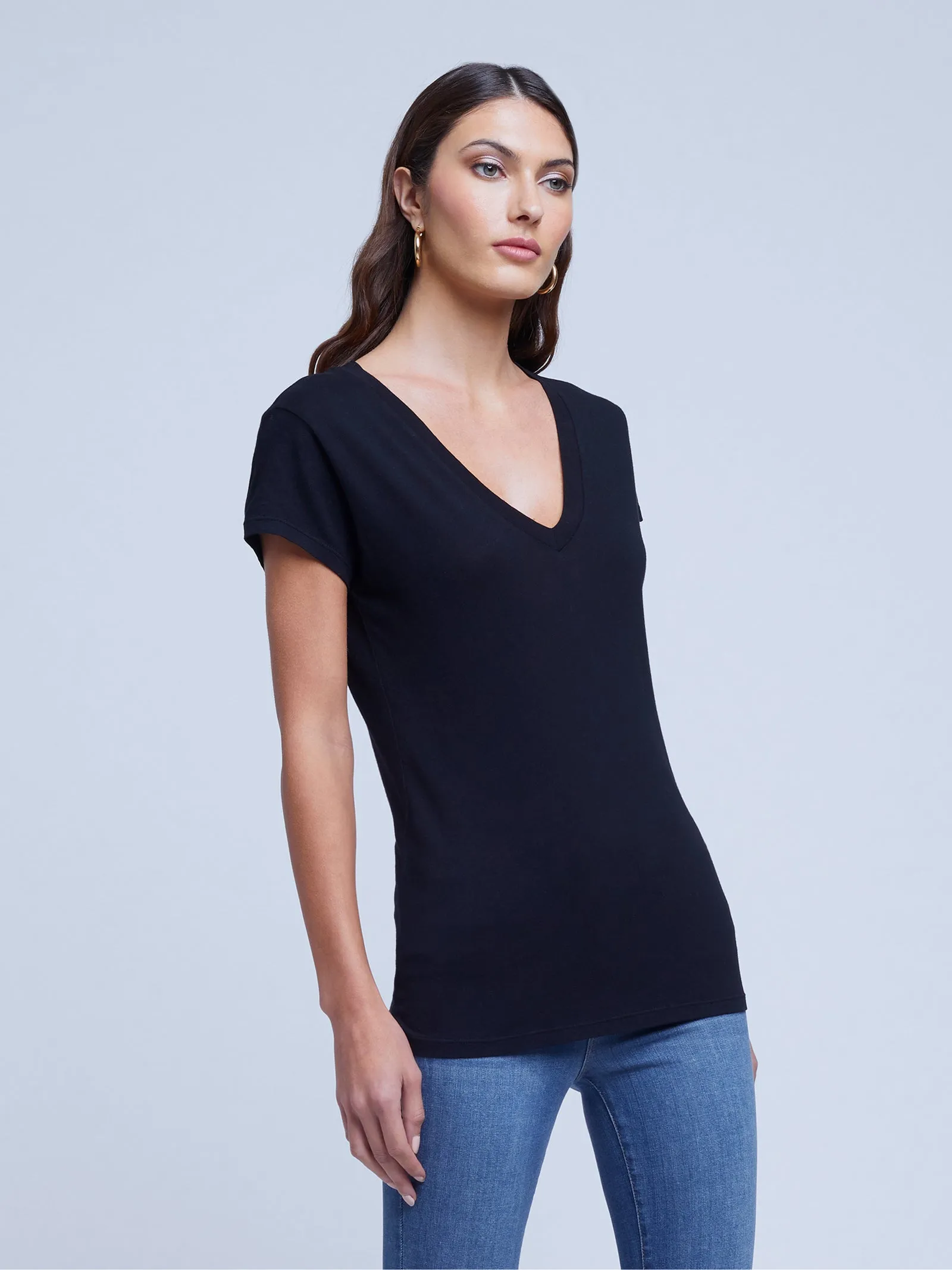 Lagence Becca S/S V-Neck Tee