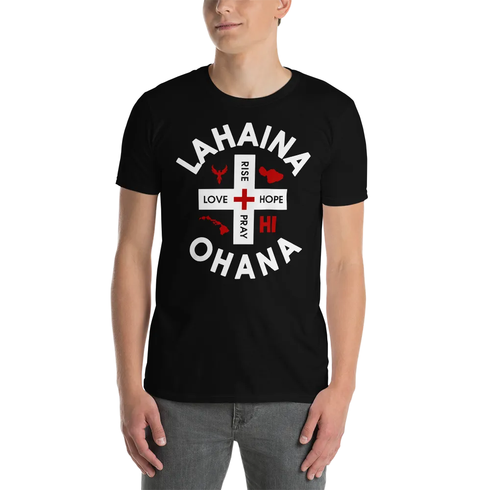 Lahaina Maui Ohana Mens Charity T-Shirt