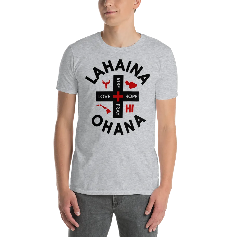 Lahaina Maui Ohana Mens Charity T-Shirt