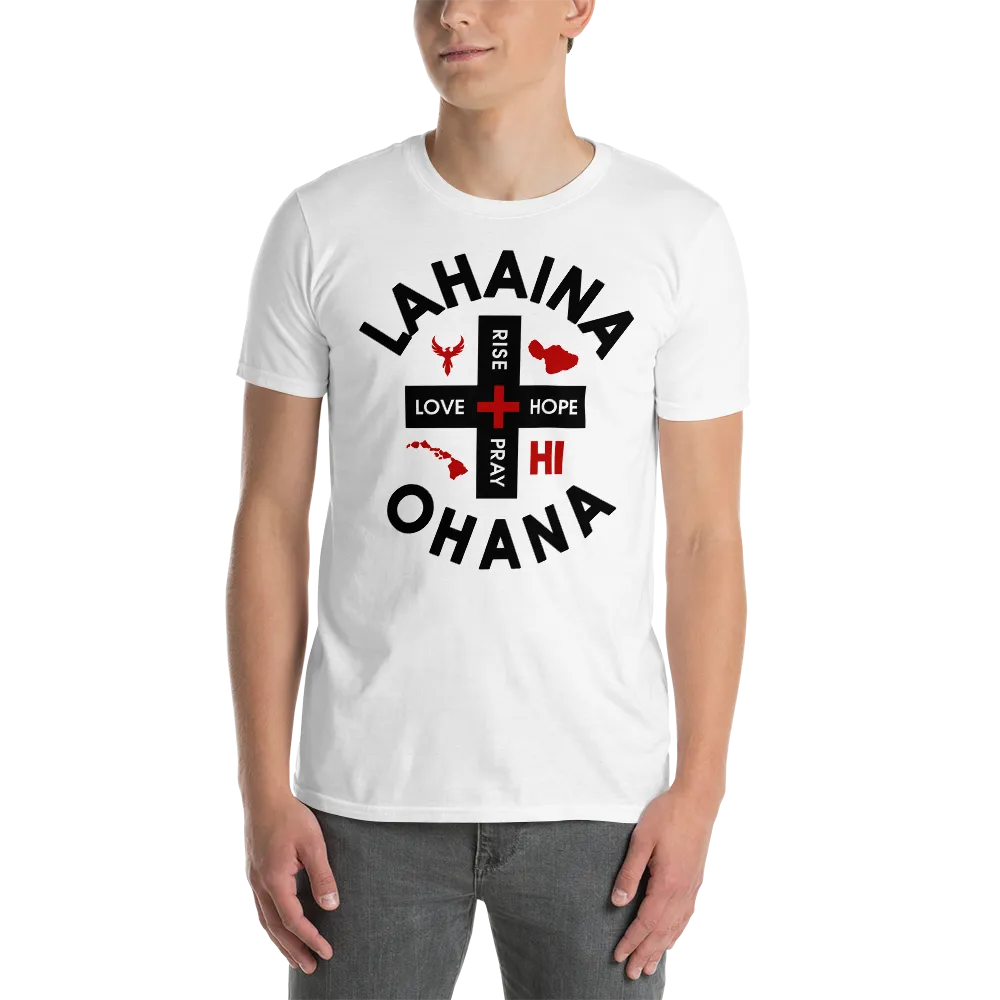 Lahaina Maui Ohana Mens Charity T-Shirt