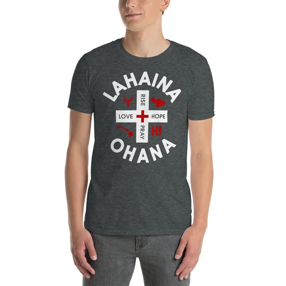 Lahaina Maui Ohana Mens Charity T-Shirt