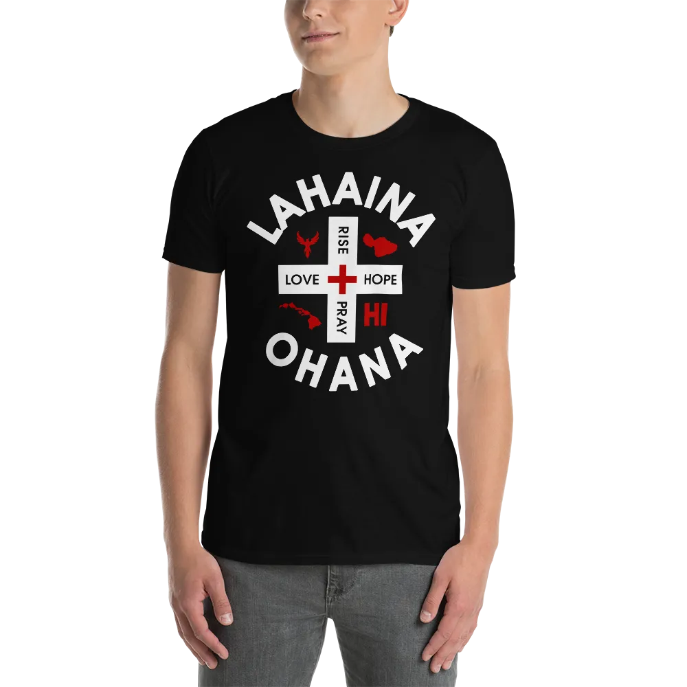 Lahaina Maui Ohana Mens Charity T-Shirt