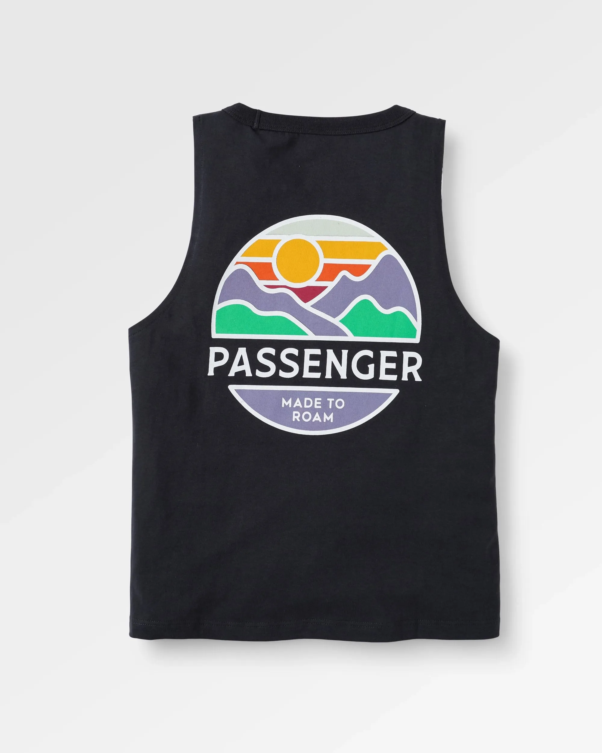 Laidback Recycled Cotton Vest - Black