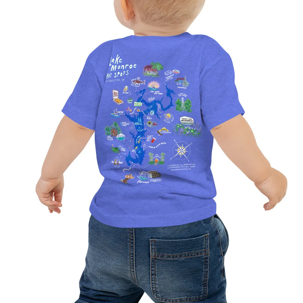 Lake Monroe Hot Spots Baby T-Shirt (6-24 mo.)