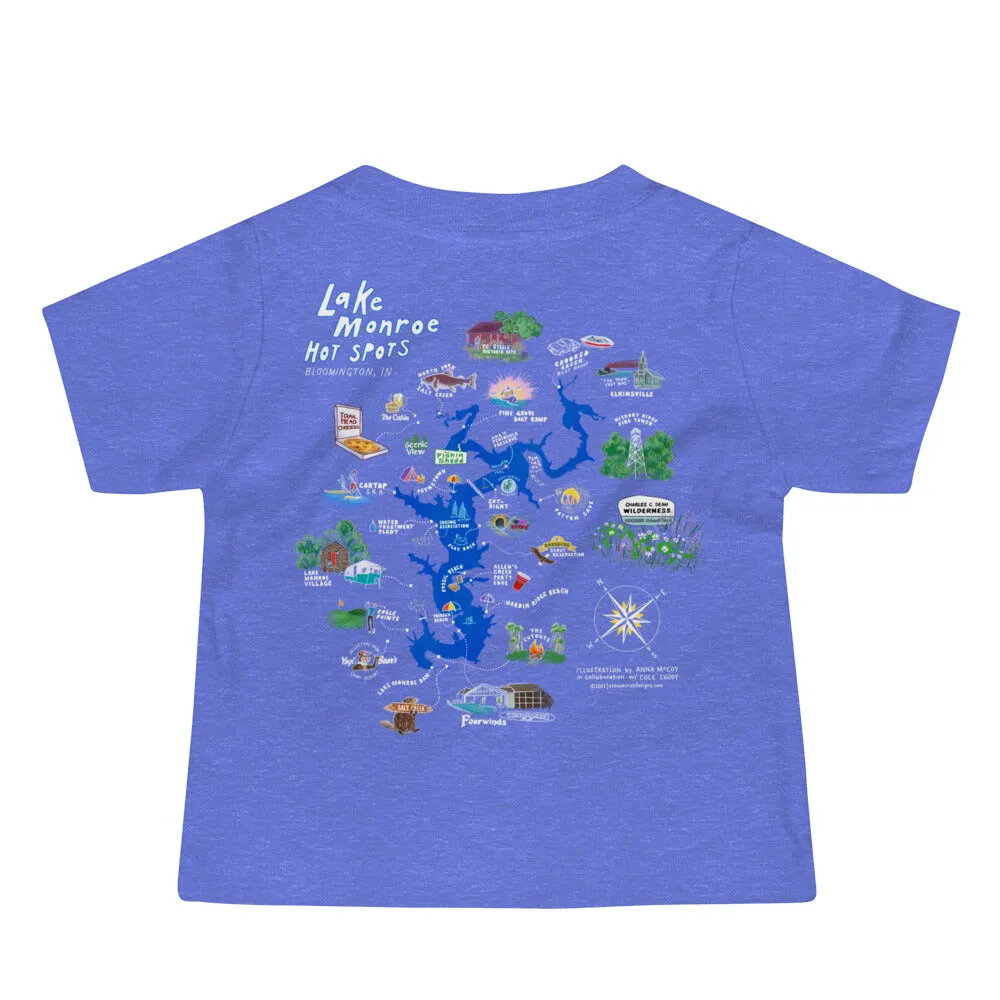 Lake Monroe Hot Spots Baby T-Shirt (6-24 mo.)