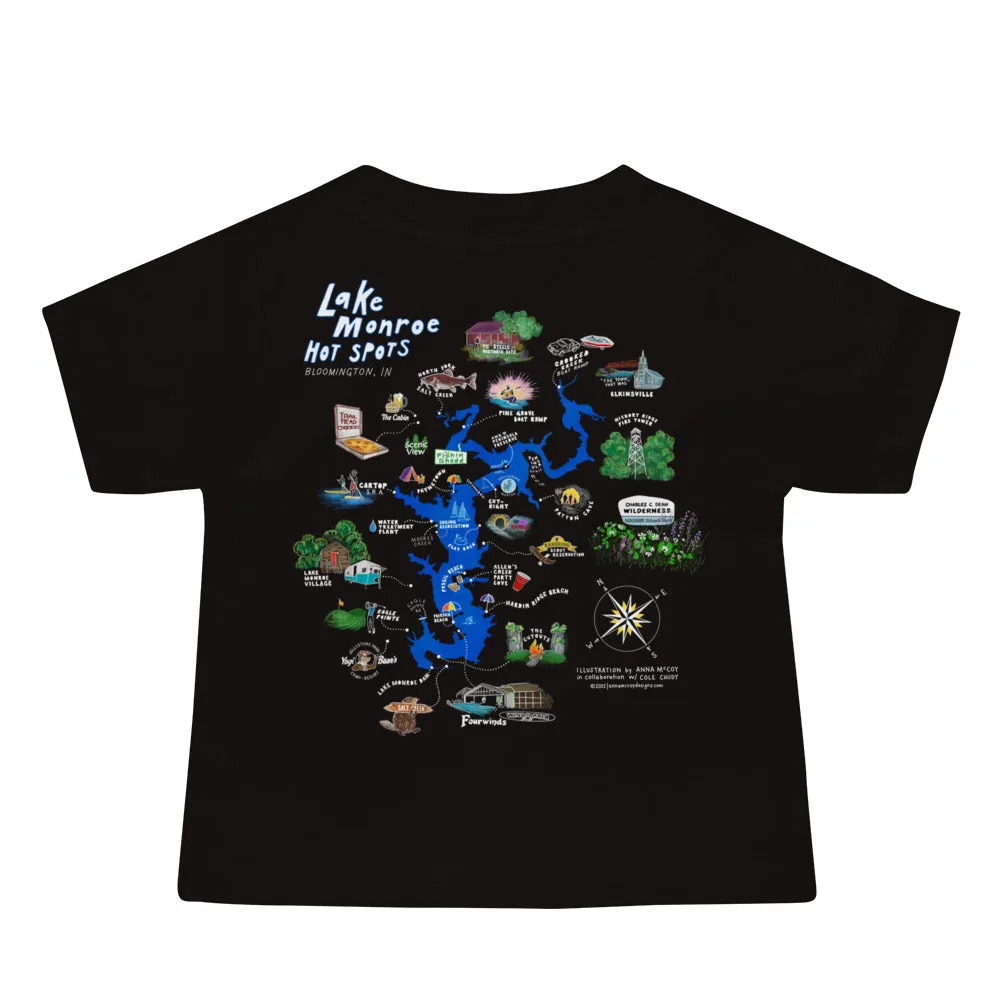 Lake Monroe Hot Spots Baby T-Shirt (6-24 mo.)