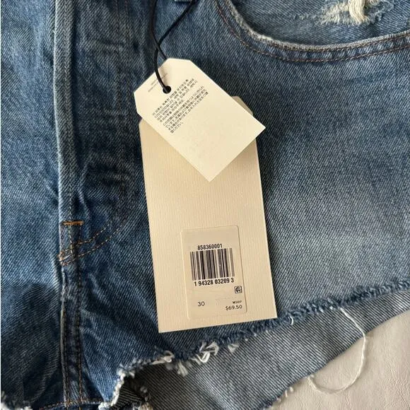 Levi's 501 Micro Shorts in Teeny Weeny Size 30