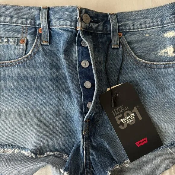 Levi's 501 Micro Shorts in Teeny Weeny Size 30