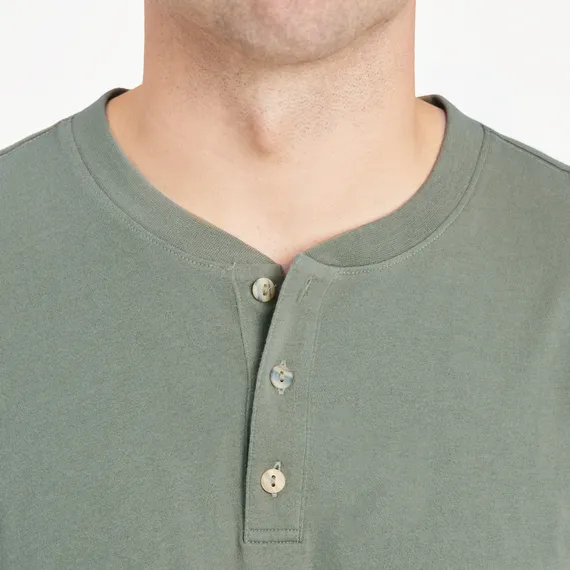 Life is Good Men's Crusher Lite Henley